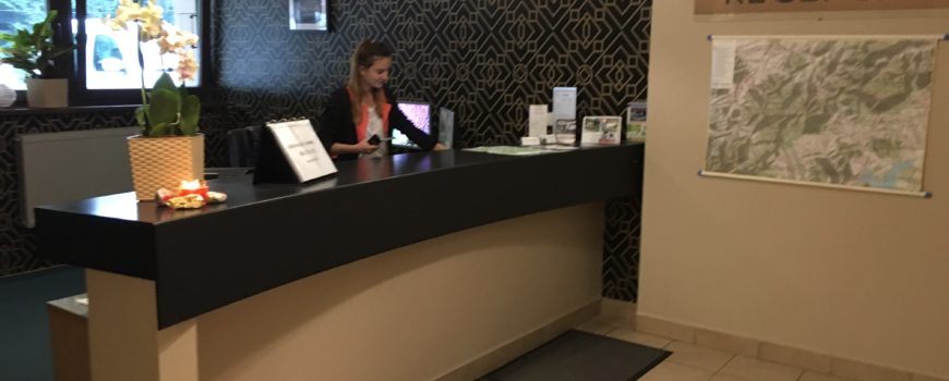 recepcja hotelu Granica